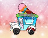 Food truck de helados