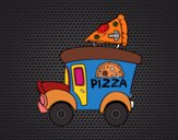 Food truck de pizza