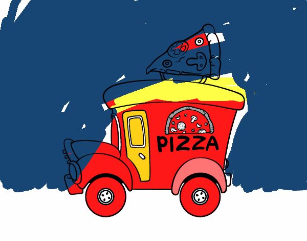 Food truck de pizza