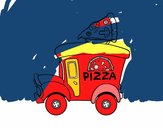 Food truck de pizza