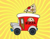 Food truck de pizza