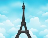 Dibujo La torre Eiffel pintado por starlimon