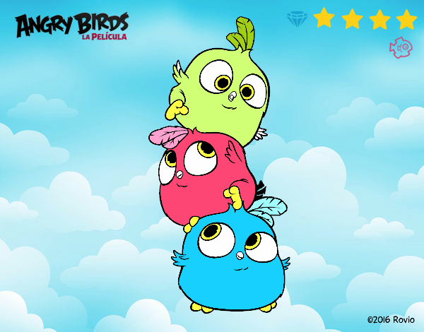 Las crias de Angry Birds