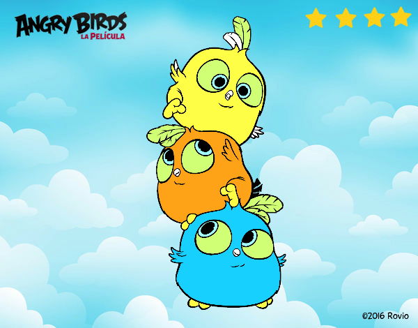 Las crias de Angry Birds