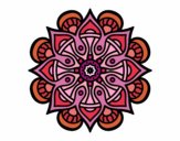 Dibujo Mandala mundo árabe pintado por maryeloz