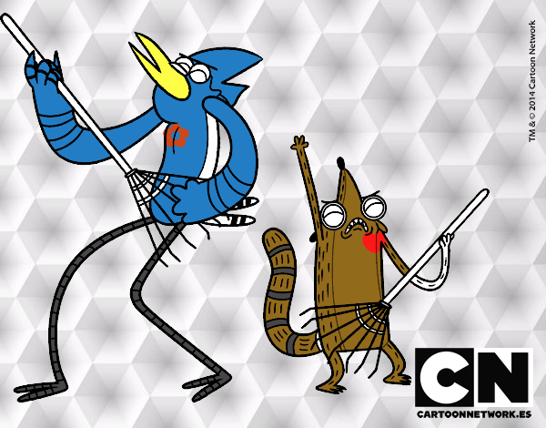 Mordecai y Rigby