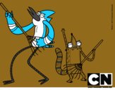 Mordecai y Rigby