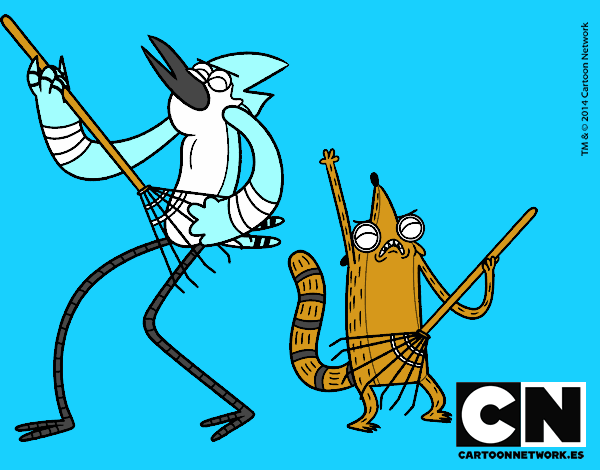 Mordecai y Rigby