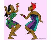 Mujeres bailando