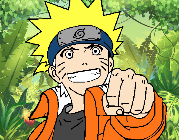 Naruto alegre