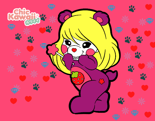 chica osita kawaii