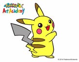 Pikachu de espaldas