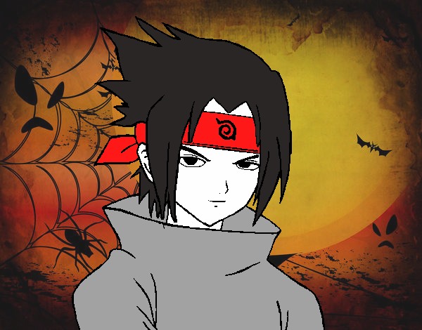 Sasuke enfadado