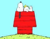 Snoopy durmiendo