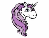 Dibujo Un unicornio pintado por MELINAJERA