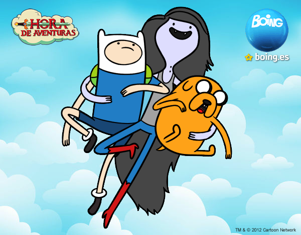 Volando con Marceline