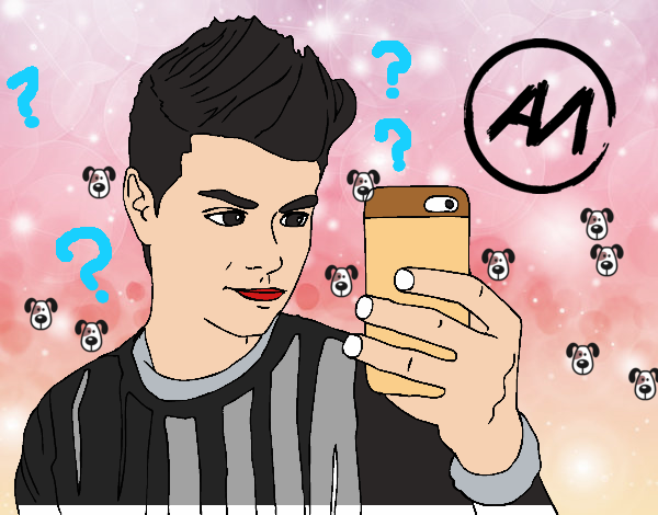 Abraham Mateo selfie