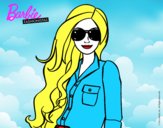 Barbie con gafas de sol