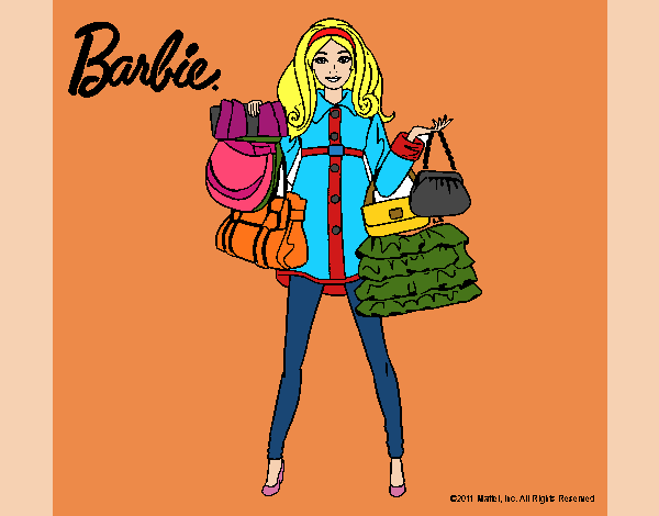 Barbie de compras