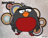 Dibujo Bomb de Angry Birds pintado por jos67