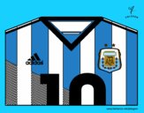 Camiseta del mundial de fútbol 2014 de Argentina