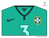 Camiseta del mundial de fútbol 2014 de Brasil