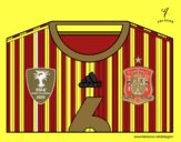 Camiseta del mundial de fútbol 2014 de España