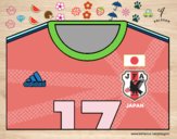 Camiseta del mundial de fútbol 2014 de Japón