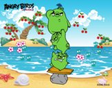 Cerdos verdes de Angry Birds