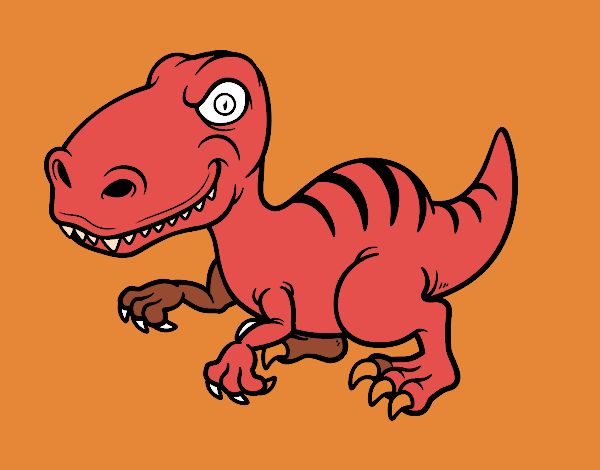 Dinosaurio velociraptor