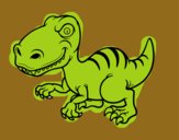 Dinosaurio velociraptor