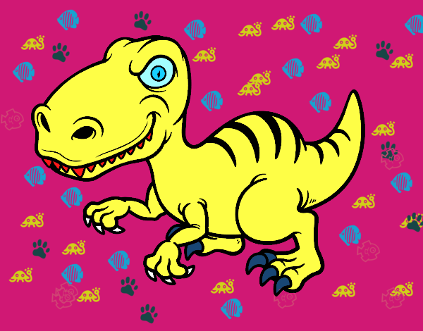 Dinosaurio velociraptor