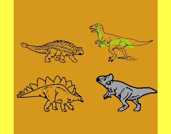 Dinosaurios de tierra