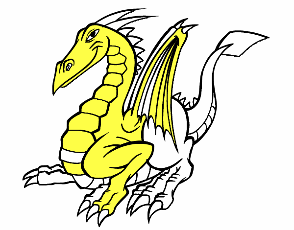 Dragón elegante