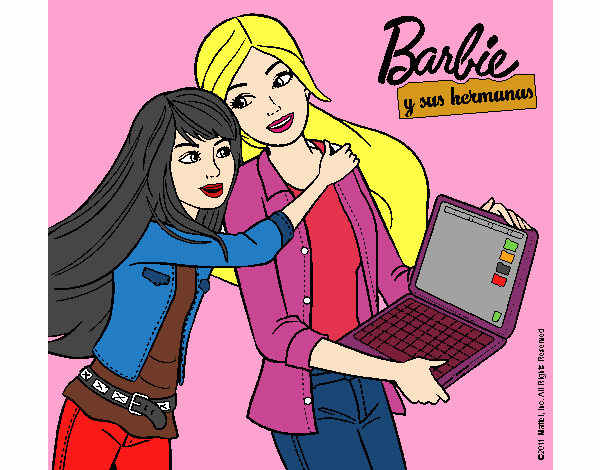 El nuevo portátil de Barbie