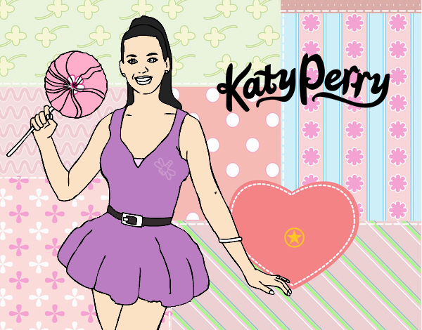 Katy Perry con piruleta