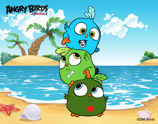 Las crias de Angry Birds