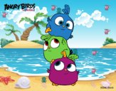 Las crias de Angry Birds