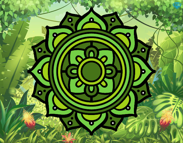 mandala verde