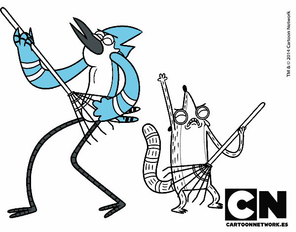 Mordecai y Rigby