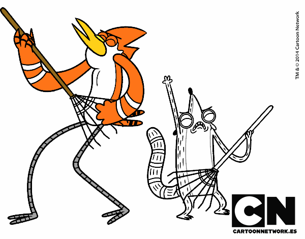 Mordecai y Rigby