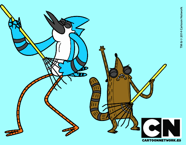 Mordecai y Rigby