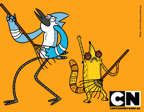 Mordecai y Rigby