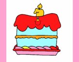 Pastel de cumpleaños