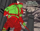 Dibujo Raphael de Ninja Turtles pintado por jos67