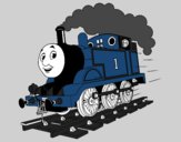Dibujo Thomas a toda máquina pintado por linda423