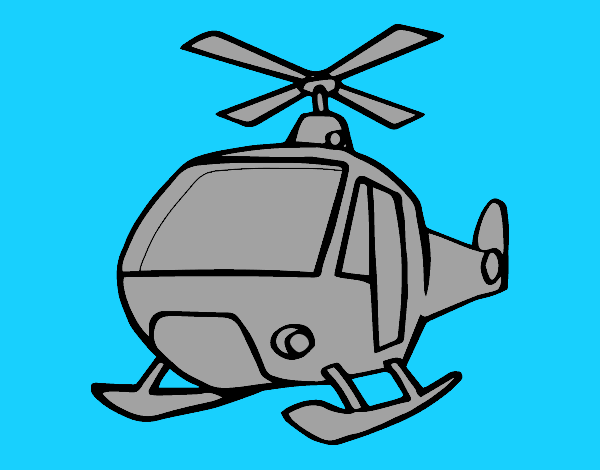 Un Helicóptero