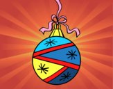 Una bola de Navidad