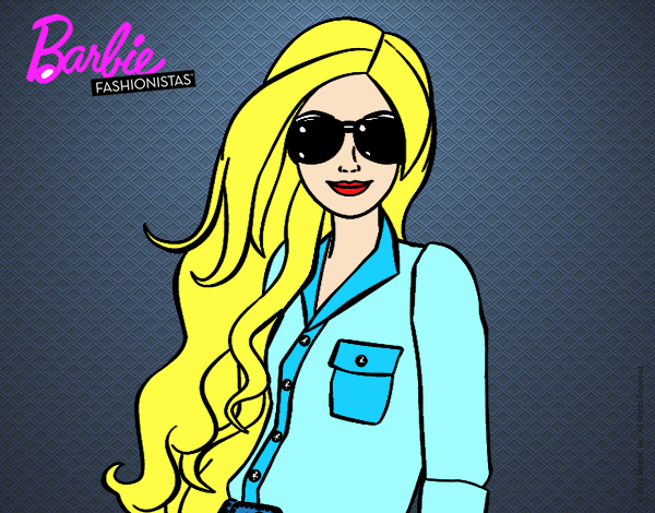 barbie in the picture