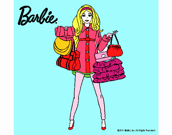 Barbie de compras